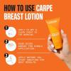 imageCarpe Sweat Absorbing Breast  Helps Keep Your Breasts and Skin Folds Dry  Sweat Absorbing Lotion  Helps Control Under Breast Sweat  Great For Chafing and Stain Prevention203 Fl Oz Pack of 3