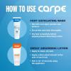 imageCarpe Sweat Absorbing Foot Lotion 3 Tubes WITH FREE APPLICATOR A dermatologistrecommended solution to stop sweaty smelly feet Helps prevent blisters Great for hyperhidrosisFoot Exfo  Lotion  Applicator