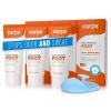 imageCarpe Sweat Absorbing Foot Lotion 3 Tubes WITH FREE APPLICATOR A dermatologistrecommended solution to stop sweaty smelly feet Helps prevent blisters Great for hyperhidrosisWith Applicator