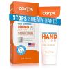 imageCarpe Sweat Absorbing Hand Lotion Pack of 2 A dermatologistrecommended nonirritating smooth lotion that helps stop hand sweat great for hyperhidrosis or excessive sweat Original EucalyptusOriginal Eucalyptus