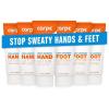 imageCarpe Sweat Absorbing Hand and Foot Lotion Bundle 3 Hand and 3 Foot Tubes Stop Sweaty Hands and Sweaty Smelly Feet DermatologistRecommended