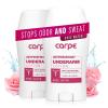 imageCarpe Underarm Antiperspirant and Deodorant Clinical strength antiperspirant with allnatural eucalyptus scent Combat excessive sweating and stay fresh Great for hyperhidrosis Pack of 3Rose Water